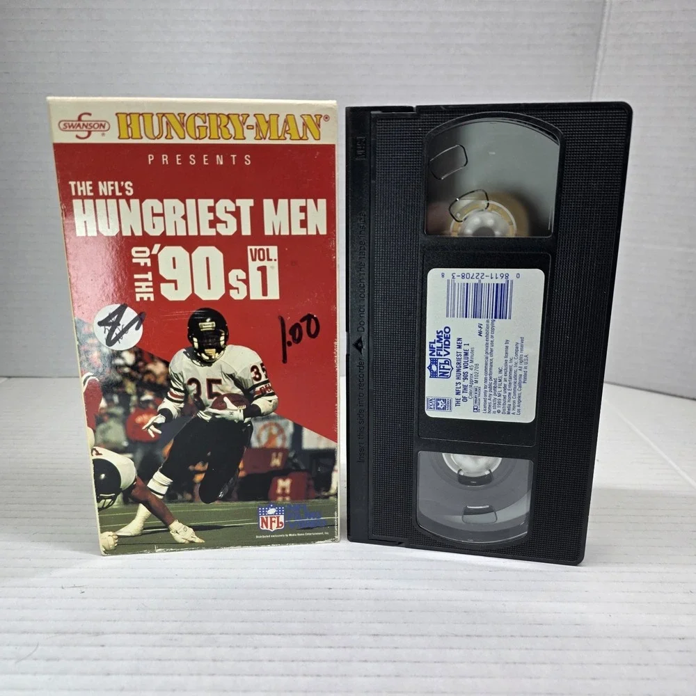 Lot of 5 VTG Sports‎ VHS Tapes NFL & NBA SI NFL Films Michael Jordan Untested